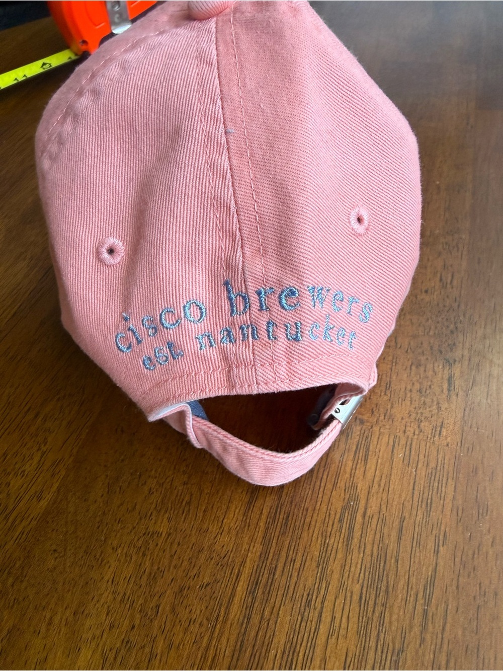 Cisco Brewers NANTUCKET / ACK Pink Baseball Cap - Picture 5 of 6